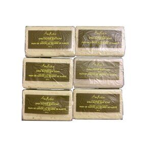 6X Shea Moisture Olive & Green Tea Shea Butter Bar Soap W/ Avocado 8 Oz. Each